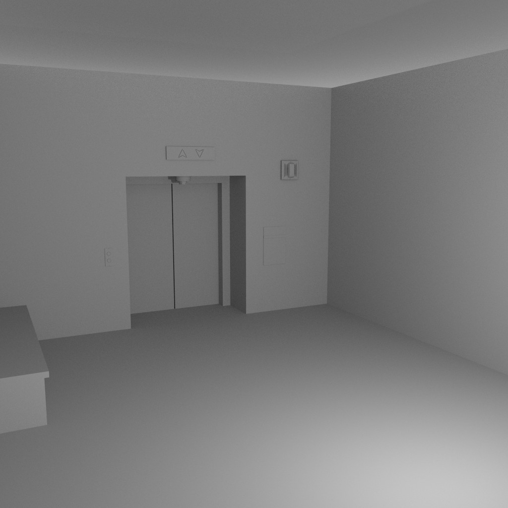 elevator at the end of the hall preview image 3